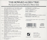 Howard Alden Trio, The - The Howard Alden Trio Plus Special Guests Ken Peplowski & Warren Vaché (CD) Image